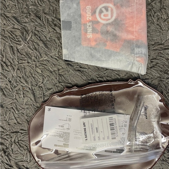 BAPE Fire Camo Mask Orange - Picture 2 of 3